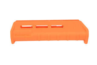 The Orange Magpul 870 MOE M-LOK forend is made from reinforced polymer